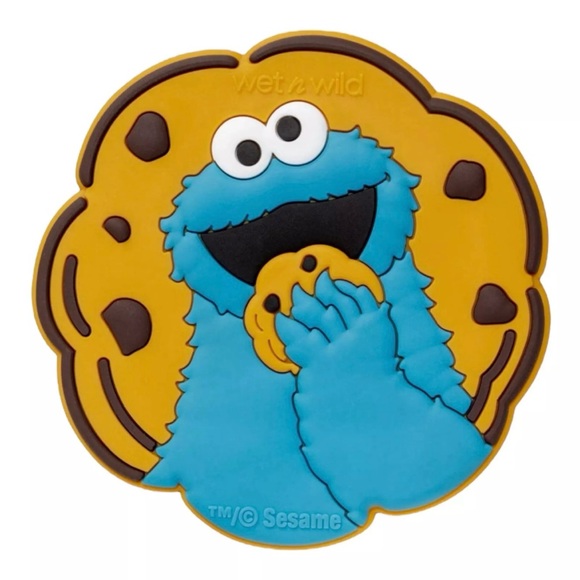 Bundle 2 Pieces Wet n Wild Sesame Street Elmo Lipstick & Cookie Monster Mirror - Picture 5 of 11